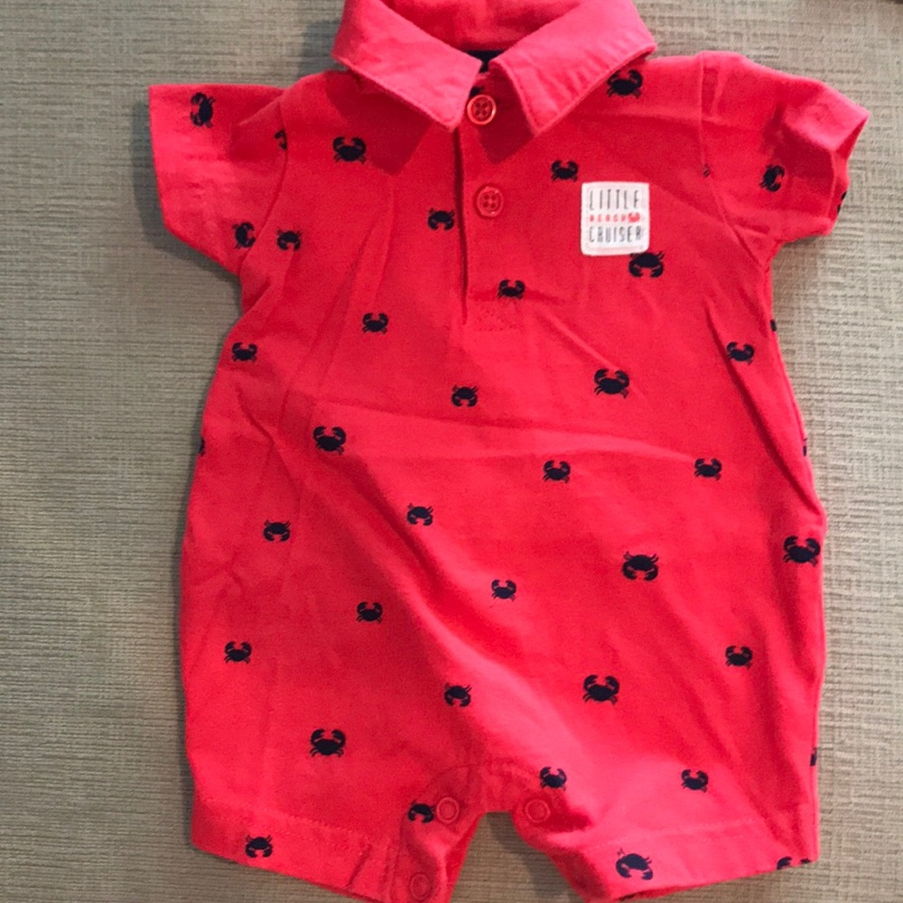 Baby Boy  5 Summer Rompers - Picture 2 of 10